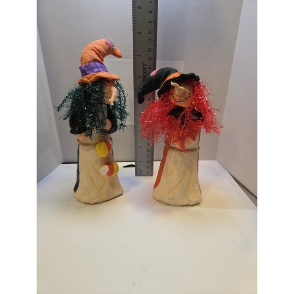 The Unbranded Brand Other - Set‎ of 2 Halloween Witches Figures 7.5"